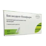 Bisakodil 10 mq N10 rektal şam Nijfarm