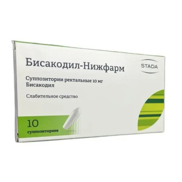 Bisakodil 10 mq N10 rektal şam Nijfarm