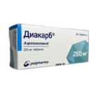 Diakarb 250 mq N30 tablet