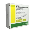 Dibazol 1 % 1 ml N10 inyeksiya Darnitsa