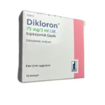 Dikloron 25 mq 3 ml N10 inyeksiya