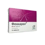 Fenkarol 50 mq N15 tablet