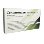 Gentamisin 80 mq 2 ml N10 inyeksiya