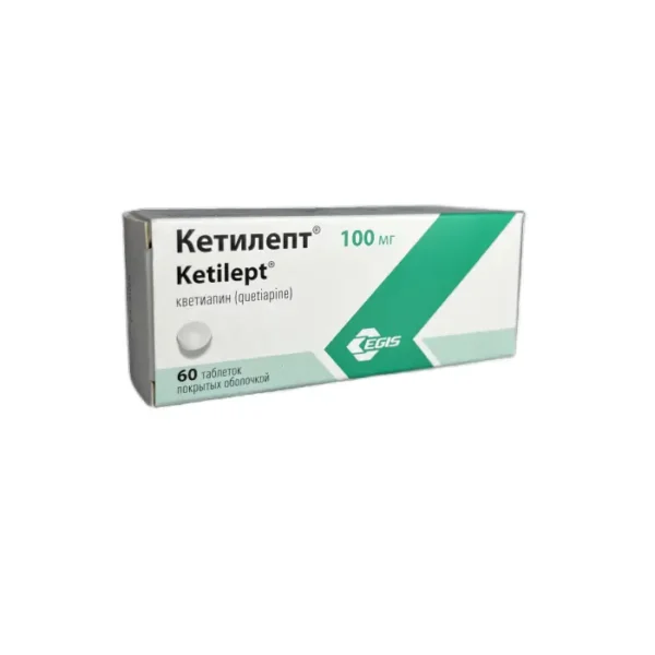 KETILEPT 100 MG N60 TB