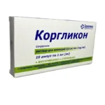 Korqlikon 0,06 % 1 ml N10 inyeksiya Zdorovye