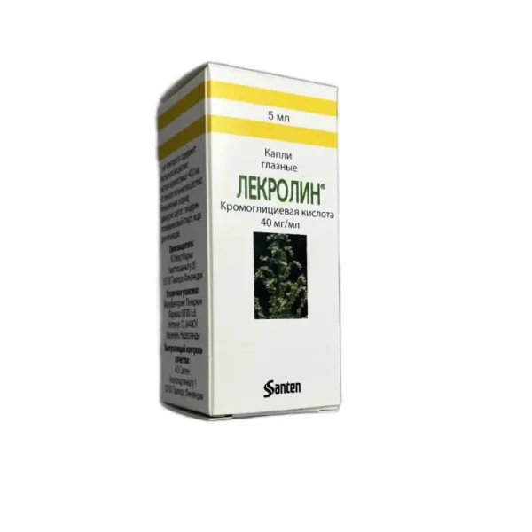 Lekrolin 40 mq 5 ml göz damcısı