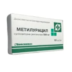 Metilurasil 500 mq N10 rektal şam