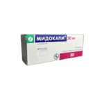 MIDOKALM 50 MG 30 TB.