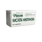 Nikotin turşusu 50 mq N50 tablet