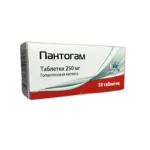PANTOGAM 0,25 MG 50 TB.