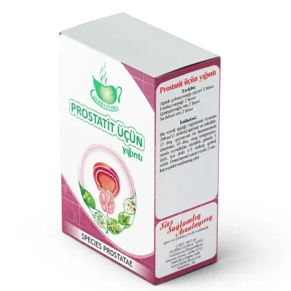 Prostatit üçün yığıntı Herbaflora