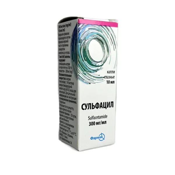 Sulfasil natrium 300 mq 10 ml göz damcısı