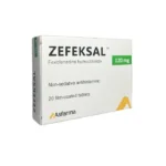 ZEFEKSAL 120 MG N-20 TB