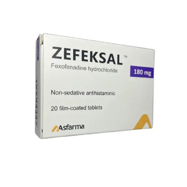 ZEFEKSAL 180 MG N20 TB