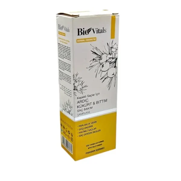 Bio Vitals (ardıc, kükürt, bıttım) 400 ml şampun