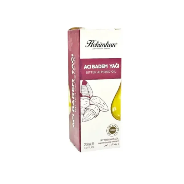 Acı badam yağı 20 ml Hekimhan