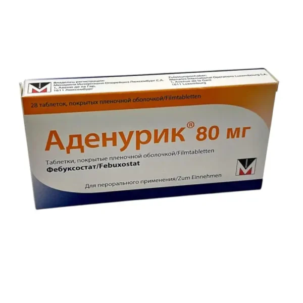Adenurik 80 mq N28 tablet