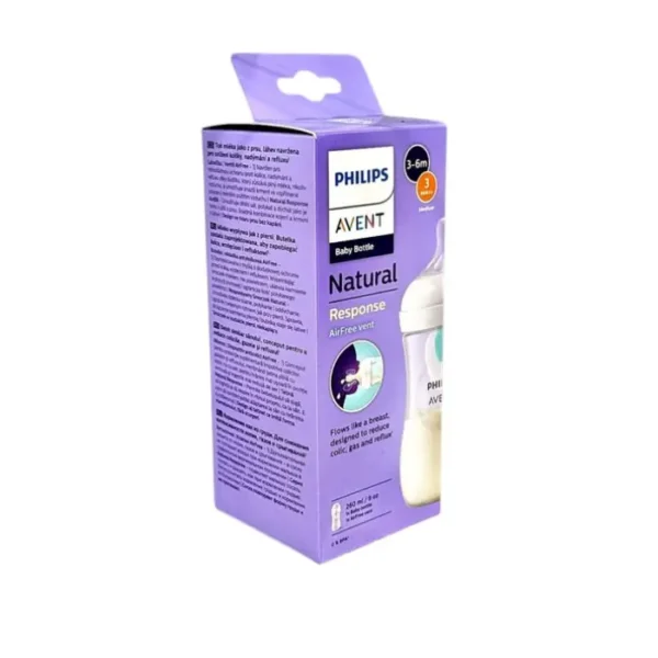 Avent "Natural" ağıllı əmzikli butulka 3-6 ay SCY 673/01 260 ml