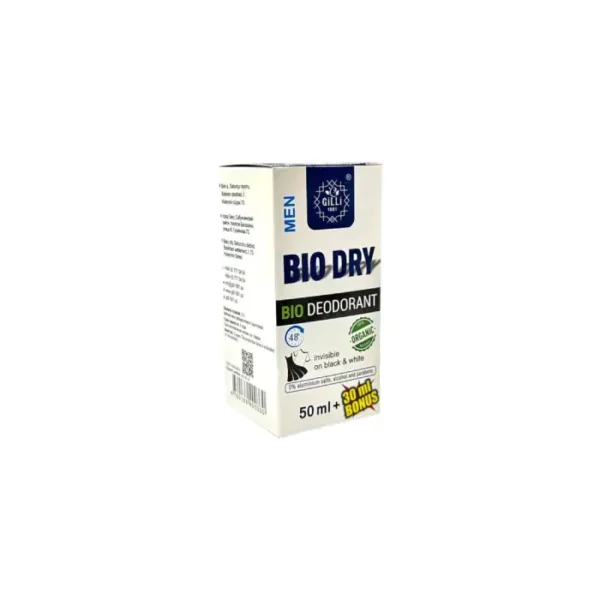 Gilli Bio dry men deodorant 80 ml