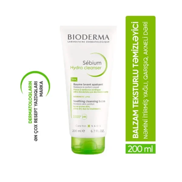 Bioderma Sebium hydra-cleanser 200 ml losyon