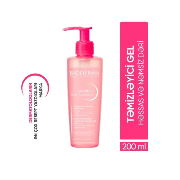 Bioderma Sensibio moussant 200 ml gel