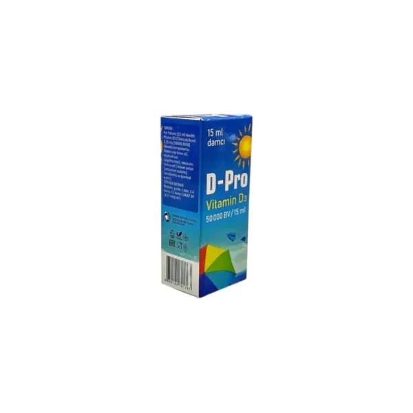 D-Pro 50000 IU 15 ml damcı