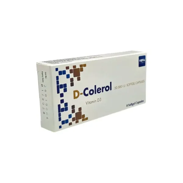 D-colerol 50000 IU N8 kapsul