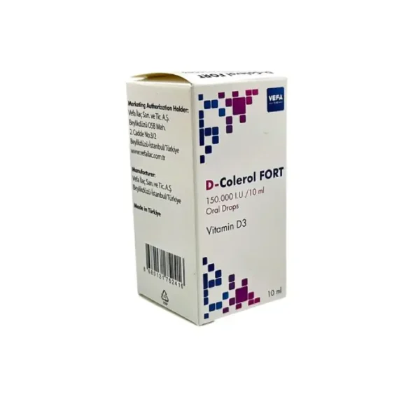 D-colerol Forte 150000 IU 10 ml damcı