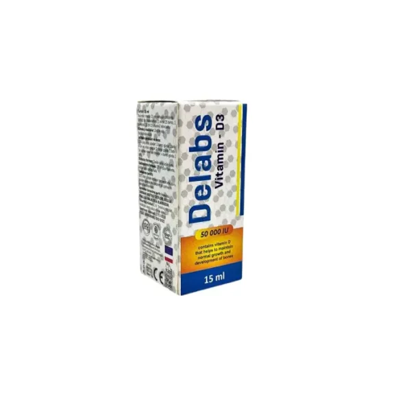 Delabs 50000 IU 10 ml damcı