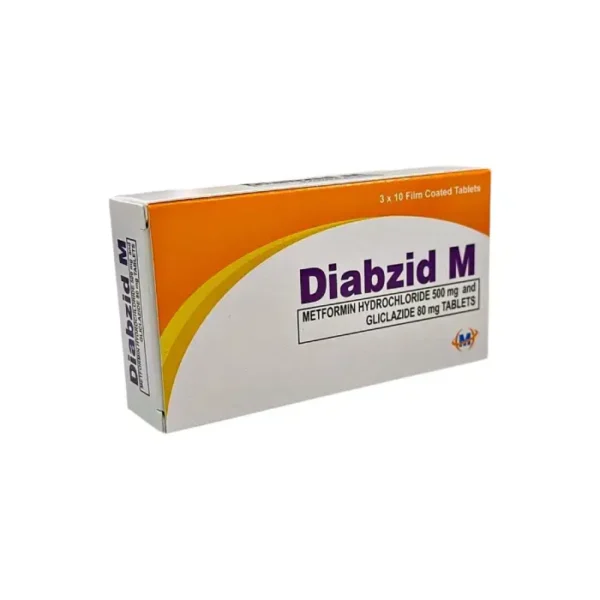 Diabzid M 500 mq / 80 mq N30 tablet