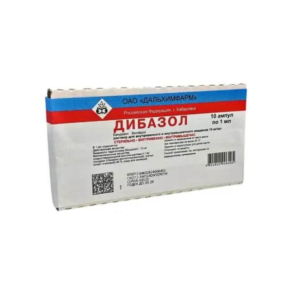 Dibazol 1 % 1 ml N10 inyeksiya Dalximfarm