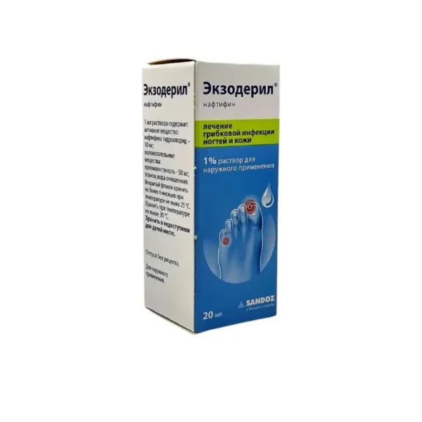 Ekzoderil 1 % 20 ml damcı