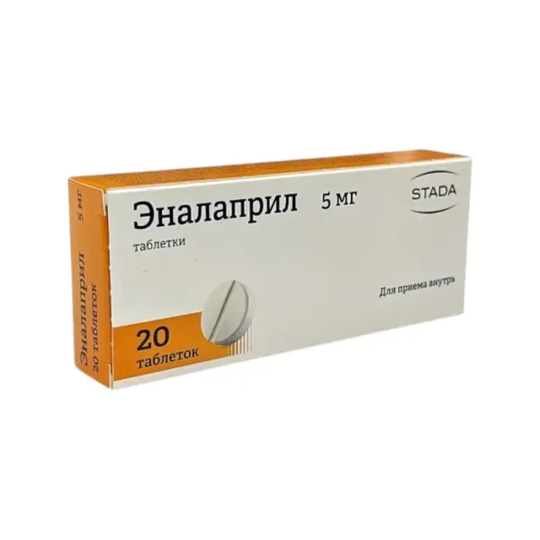 Enalapril 5 mq N20 tablet