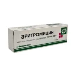 Eritromisin 10000 IU 15 q məlhəm