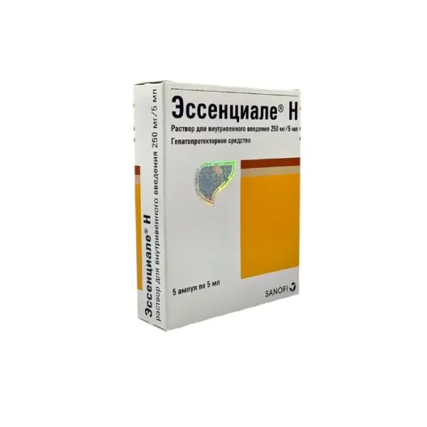 Essensiale N 250 mq 5 ml N5 inyeksiya