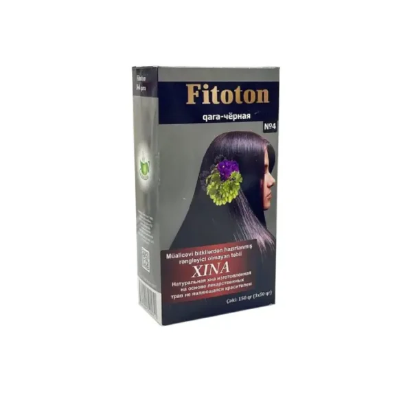 Fitoton xına qara rəngli N4