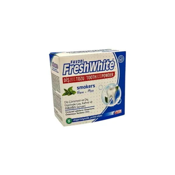 Fresh White diş tozu nanə dadında 50 q
