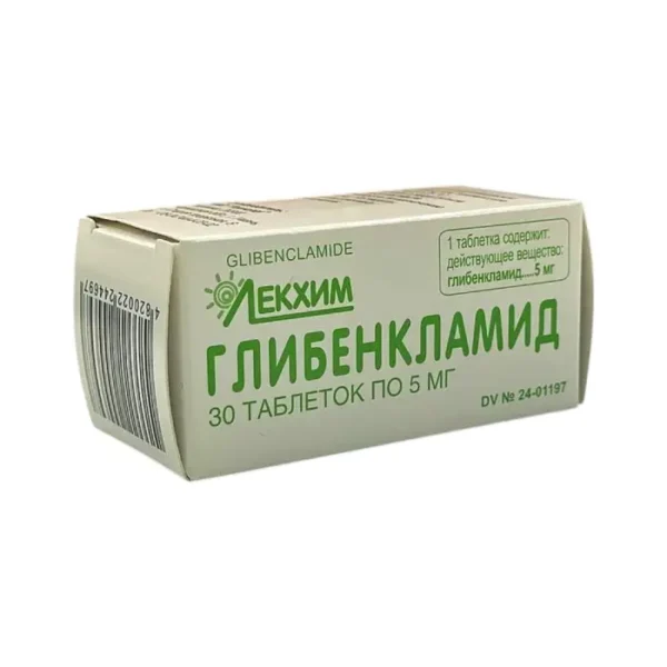 Glibenklamid 5 mq N30 tablet