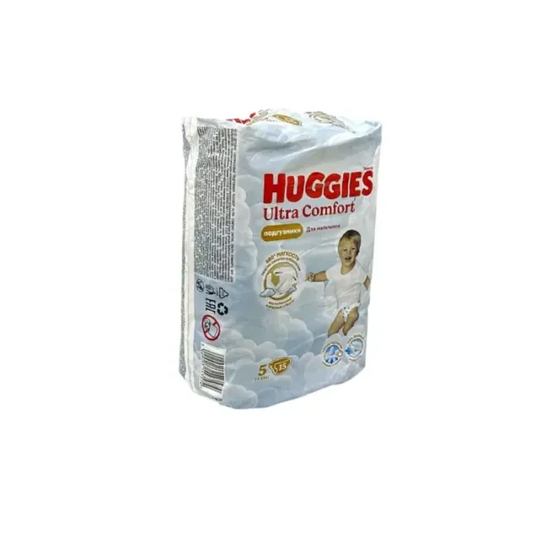 Huggies-5 Ultra comfort oğlan üçün N15 uşaq bezi