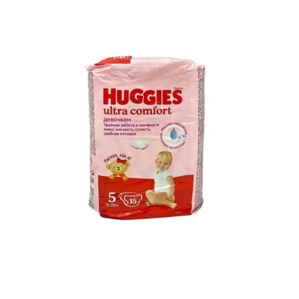 Huggies-5 Ultra comfort qız üçün N15 uşaq bezi
