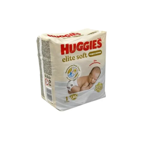 Huggies-1 Elite soft N20 uşaq bezi