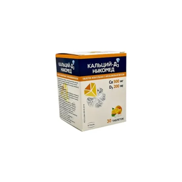 Kalsium-D3 Nikomed N30 tablet