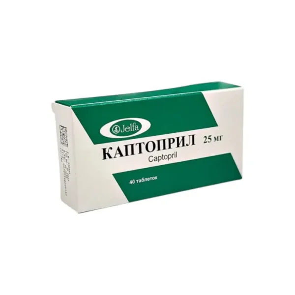 Kaptopril 25 mq N40 tablet