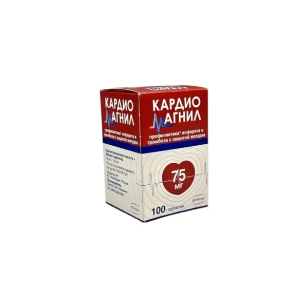 Kardiomaqnil 75 mq N100 tablet