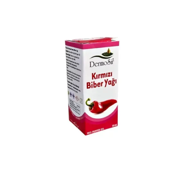 Kırmızı biber yağı 50 ml Dermosir