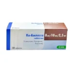 Ko-amlessa 8mq / 10 mq / 2,5 mq N30 tablet