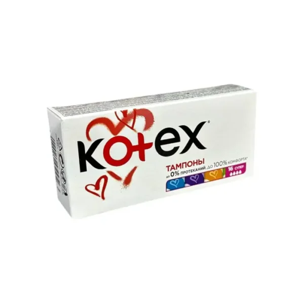 Kotex super tampon N16