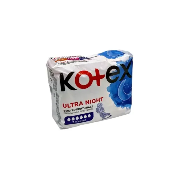 Kotex ultra night N7 gigiyenik bez
