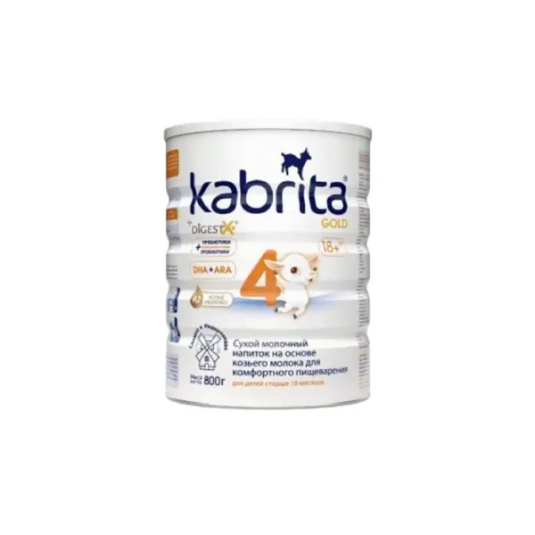 Kabrita-4 uşaq qidası 12 ay+ 800 q