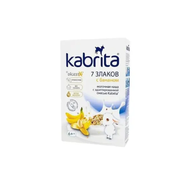 Kabrita keçi südü əsasında 7 taxıl banan ilə sıyığı 6 ay+ 180 q